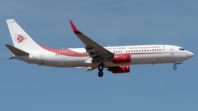 7T-VKD:Boeing 737-800:Air Algerie